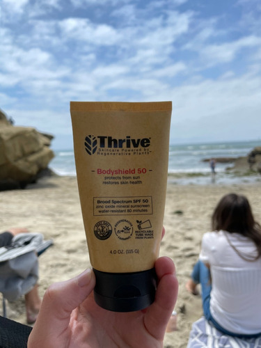 Protector Solar Mineral Corporal Thrive Spf 50 Vegano 115 Gr