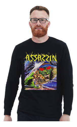 Polera Ml Assassin Interestellar Experience Metal Impresión