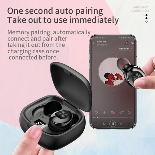 Audífonos Estéreo Tws Xg8 Bluetooth 5.0 8d Hifi