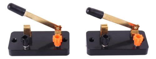 3 Interruptor De Cuchillo De Un Solo , Equipo De Física,