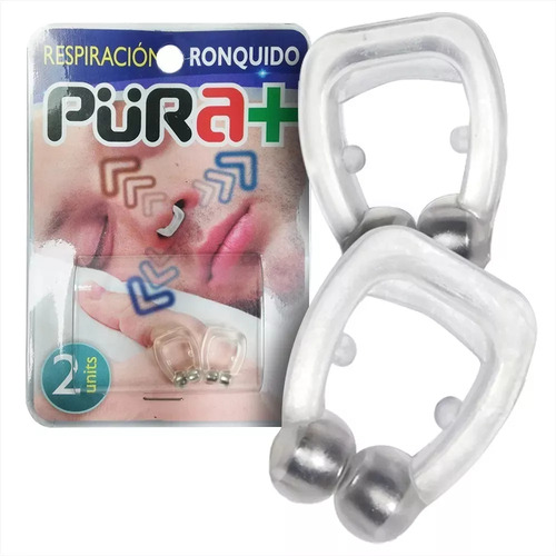 Antirronquidos Clips Nasales. 2 Unidades
