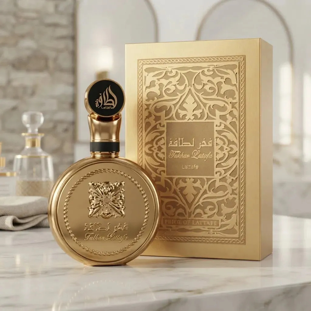 Perfume Árabe Lattafa Fakhar Gold Extrait Unissex