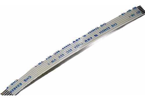 Cable Flex Membrana 6pines X 100mm Largo X 0.5mm Separación