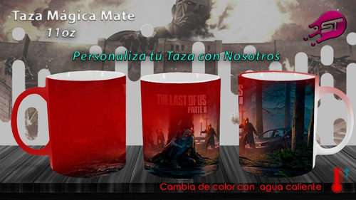 Taza Mágica The Last Of Us Part Ii Tlou-001c