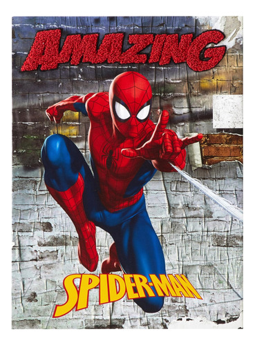 Idea Nuova Marvel Spiderman Lienzo Decorativo Para Pared Con