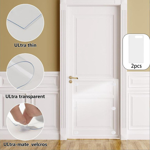 W Protectores Contra Rayones Para Puerta Derecha 79x50cm