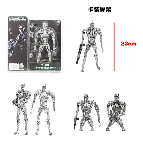 Figura De Acción Neca The Terminator T-800 Endoskeleton De P