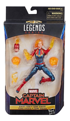 Marvel Legends Captain Marvel Binary Form Capitana Marvel