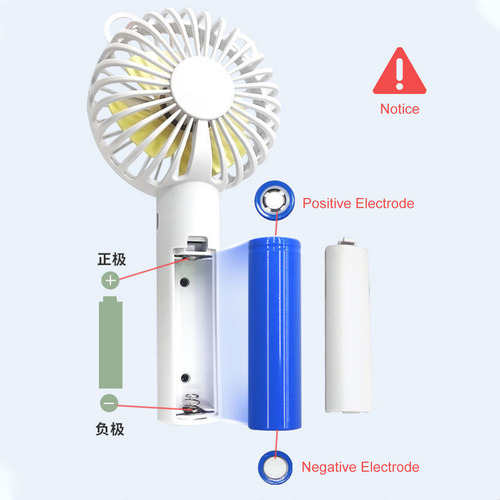 Pj Ventilador De Mano Con Base Mini Ventilador Portátil 3