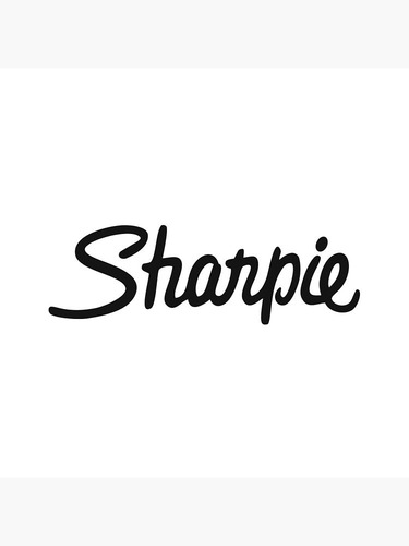 Marcador Sharpie Permanente Punta Fina Indeleble Color Negro