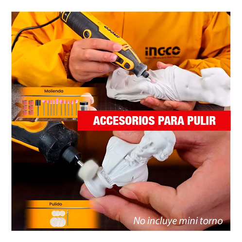 Set Accesorios 420pcs Mini Grinder Ingco Multiherramienta