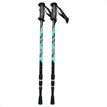 Comprar Bastones Trekking Senderismo Montañismo Antishock Extensible Color Azul