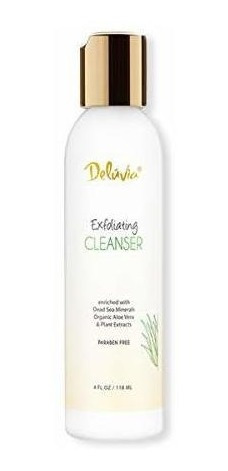 Del Mar Muerto Exfoliante Limpiador Facial Por Deluvia  4oz