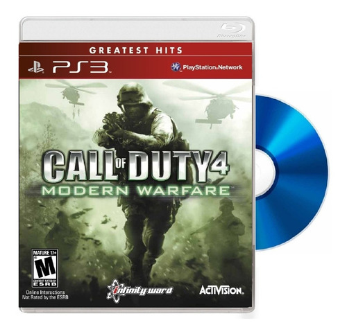 Call Of Duty 4 Modern Warfare Ps3 Playstation 3 Físico (Reacondicionado)