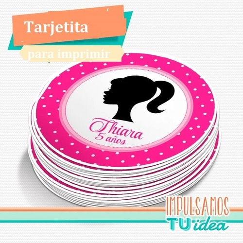 Barbie - CĂrculo Multiuso Para Imprimir