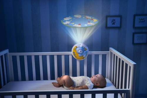 Imagen 9 de 10 de Chicco Proyector De Cuna Next2moon, Color Azul