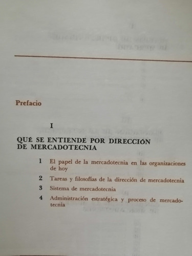 Dirección De Mercadotecnia Análisis, Planeación Y Control