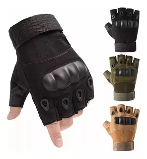 Guantes Tácticos Militares De Medio Dedo P/bicicleta, Moto