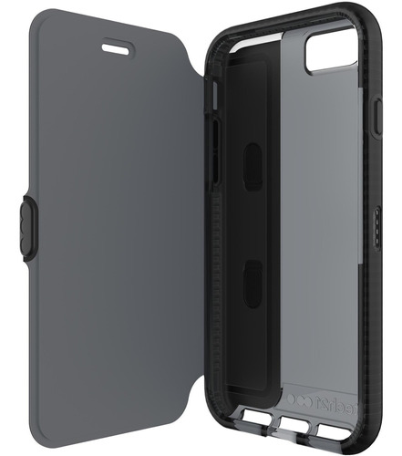 Tech21 Evo - Cartera Para iPhone 7, Color Negro