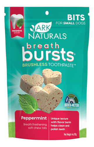 Ark Naturals Breath Bursts - Golosinas Dentales Sin Escobill