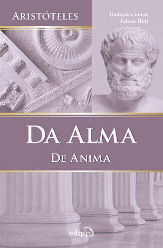 Libro Da Alma De Anima De Aristoteles Edipro