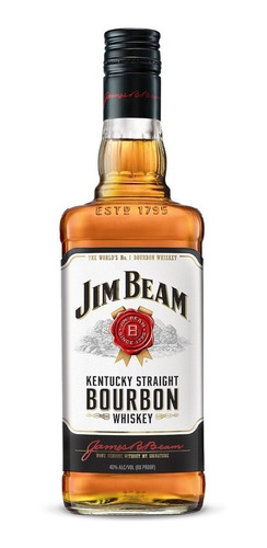 Whiskey Jim Beam White De Litro Bourbon Whisky Envio Gratis