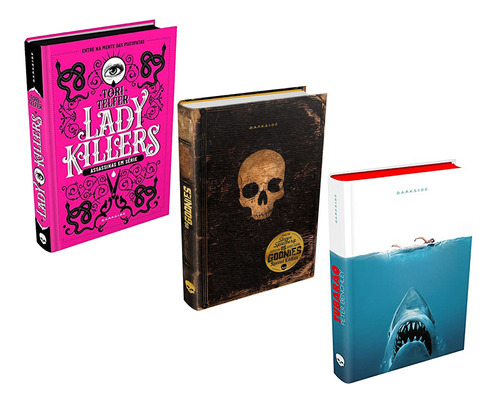 Livro Os Goonies + Tubarão + Lady Killer Darkside