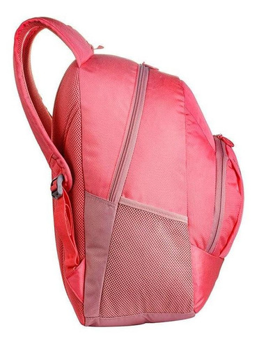 Mochila Samsonite Elevation Talas Coral Grande Reforzada. Color Rosa