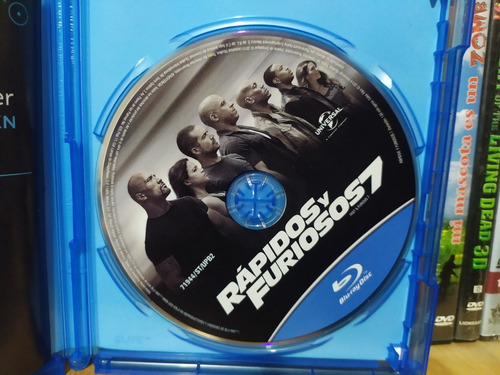 Rapidos Y Furiosos 7 / Vin Diesel / Paul Walker / Bluray