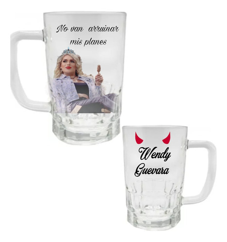 Taza Wendy Guevara Tarro Cervecero 600 Ml