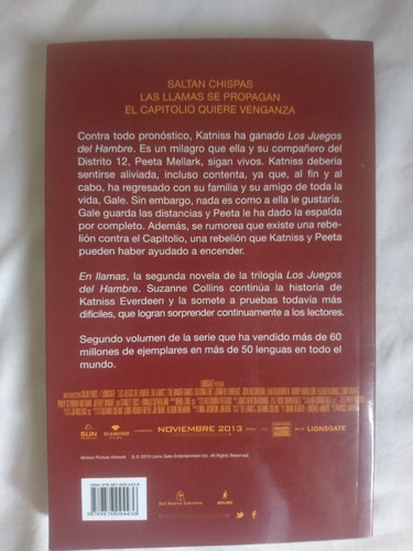 En Llamas + Lata En Llamas - Susan Collins -p/coleccionar