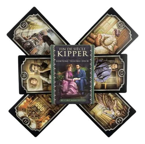Kipper Oracle Cards Fin De Siecle Kipper Oracle Tarot Cards - 39 Card