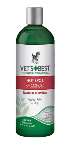 Shampoo Medicado Elimina Picazon Vets Best