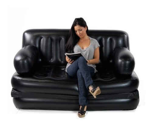 Sillon Magic Sofa Cama Inflable 5 En 1 Defecto Pinchado