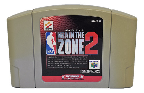 Videojuego Japones Nintendo 64: Nba In The Zone 2