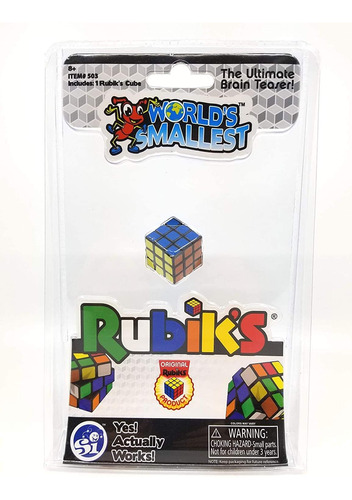 Cubo De Rubik Edición Miniatura, Tamaño De Bolsillo, Puzz.