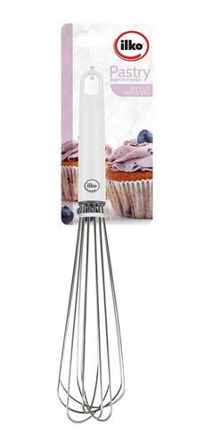 Imagen 2 de 10 de Batidor Repostero Manual 30 Cm Pastry Ilko