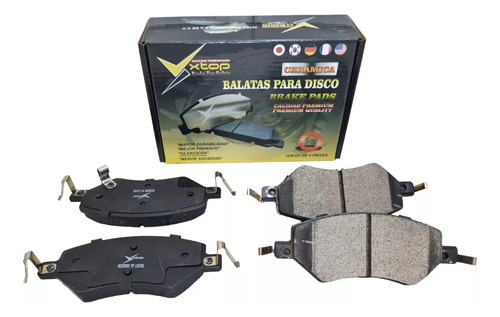 Balatas Delanteras Tornado Van 1.5l 21- Xcd5202 (2 Pzas)