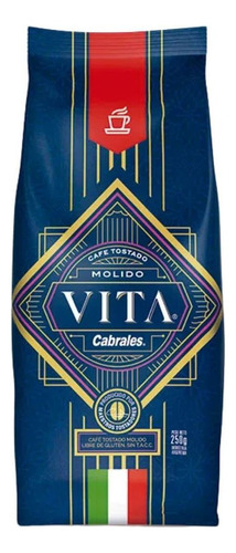 Cafe Vita Tostado Molido  Cabrales 250 Gr