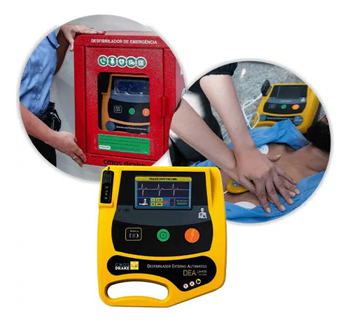 Desfibrilador Externo Automático Life 400 Futura DEA Cmos Drake