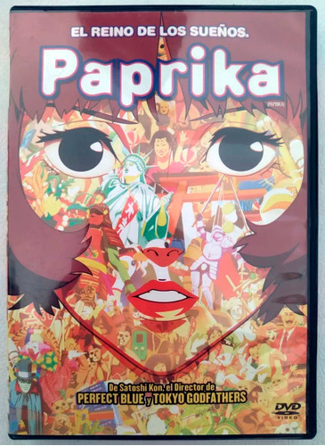 Paprika Dvd Película Satoshi Kon Anime Español Japonés 