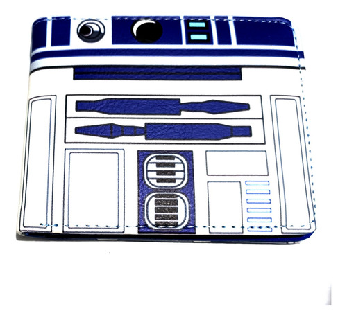 Cartera Gamer Geek Juvenil Star Wars R2d2 Gx