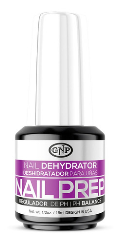 Deshidratador Nail Prep Gnp 15ml. Regulador De Ph