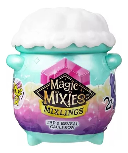 Magic Mixies Mixlings Mini Caldero Magico X 2 Verde Replay