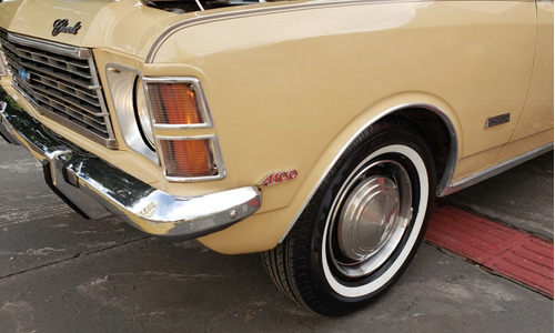 Chevrolet Opala De Luxo 4100 1977 Placa Preta Ar