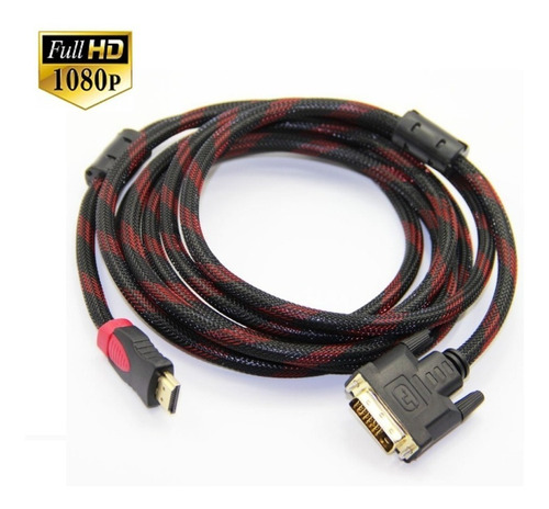 Cable Convertidor Hdmi Para Dvi 24 Pines + 1 Cod 2593