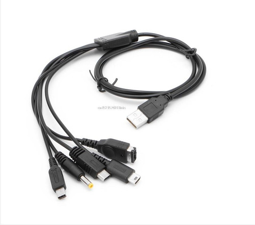 Cable Carga Para Nintendo Wii U, 3ds, N, D, S, L, Psp, Gba