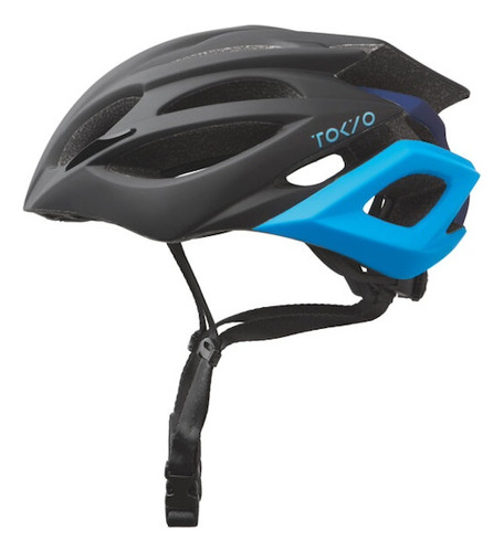 Casco Kross Vincitore Tokyo Xc LG Negro/azul Talla L