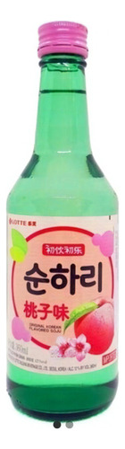 Soju Bebida Coreana Sabor Durazno 360 Ml