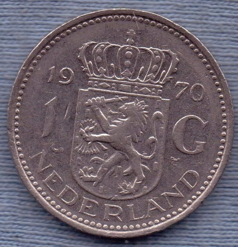 Holanda 1 Gulden 1970 * Juliana I *